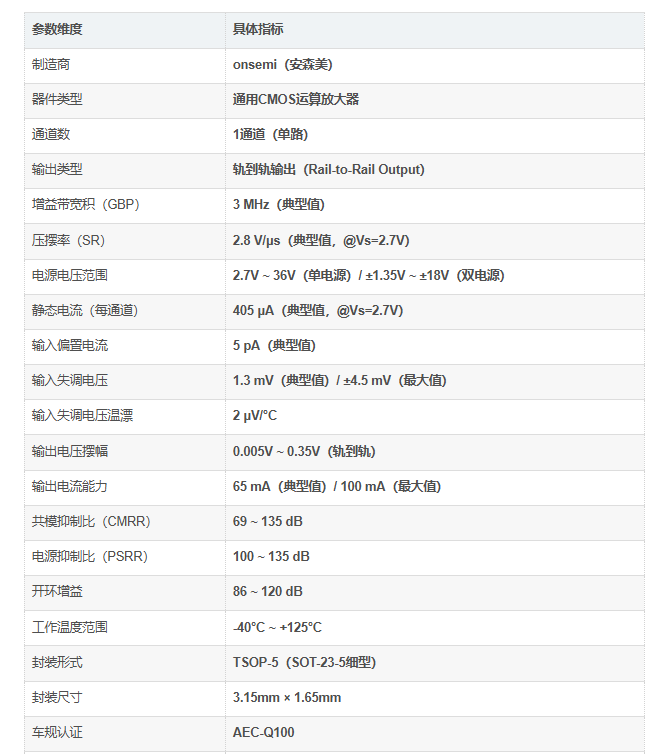 NCV20071SN2T1G介绍 NCV20071SN2T1G介绍