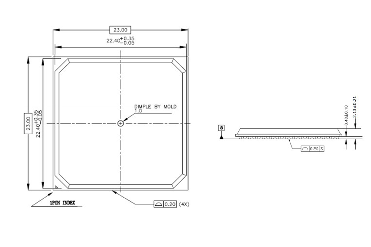 CS82TPCF 外形尺寸